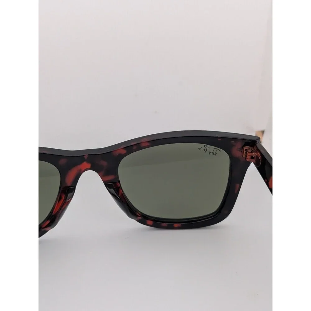 Ray-Ban Wayfarer RB2140 Sunglasses (Havana) Red Tortoise Made in Italy Authentic